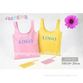 Vest Design Fabric Tote Shopping Bag with Vest Handle